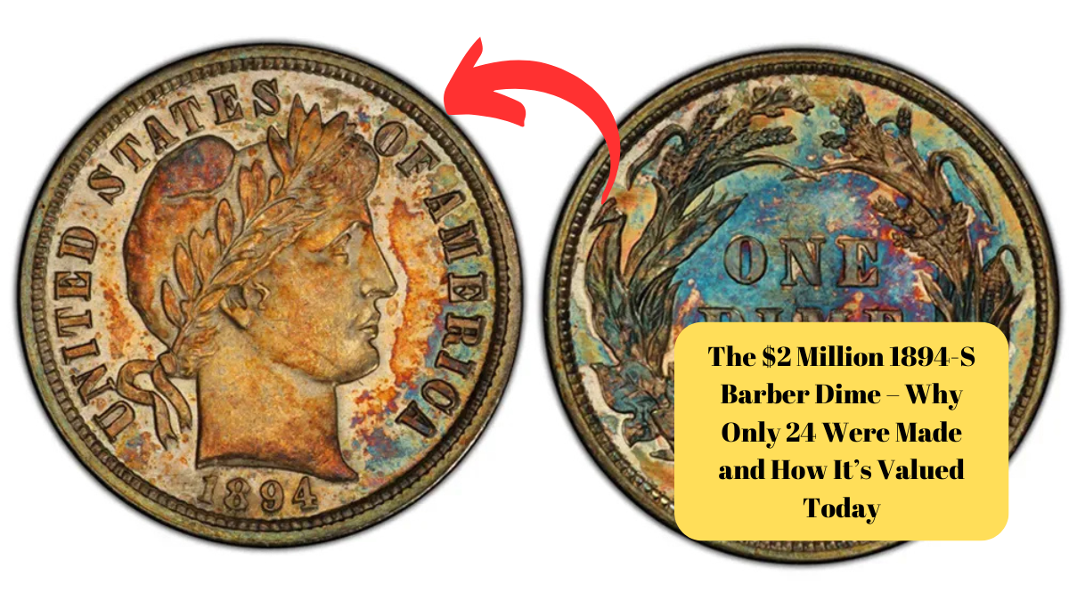 The $2 Million 1894-S Barber Dime – Why Only 24 Were Made and How It’s Valued Today