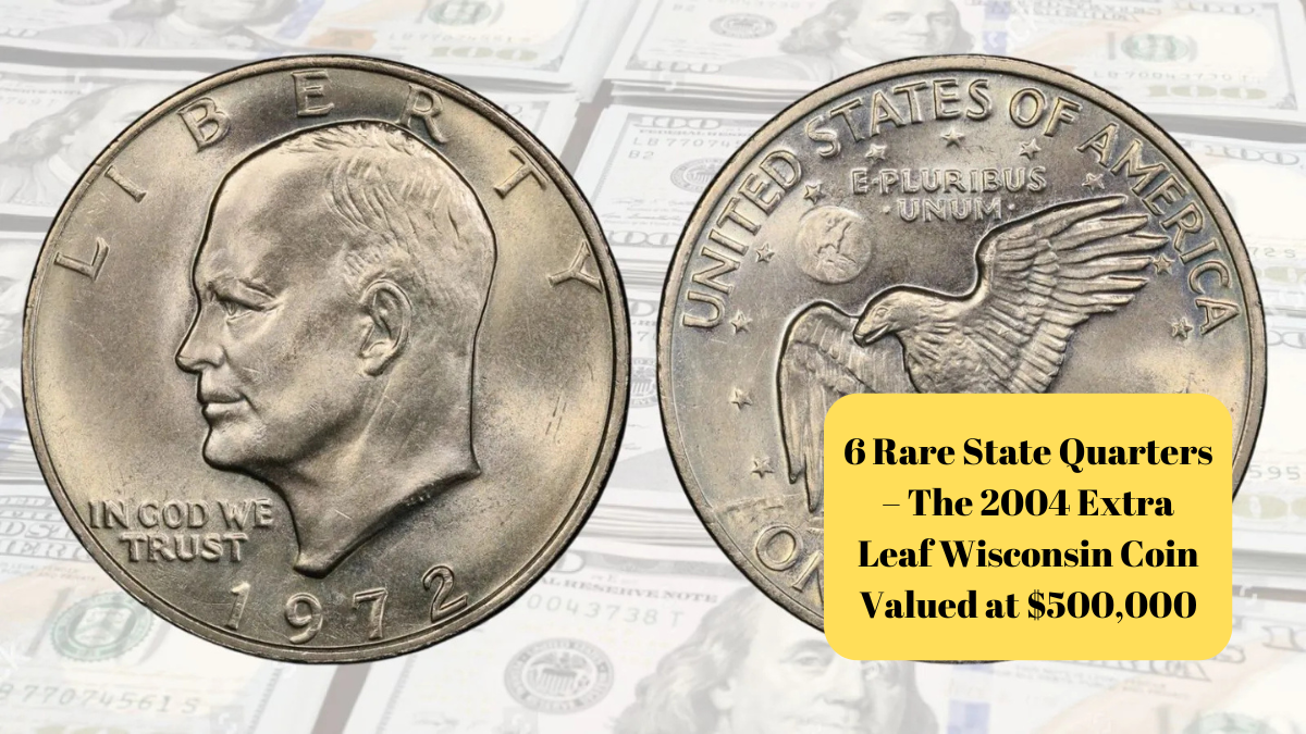 6 Rare State Quarters – The 2004 Extra Leaf Wisconsin Coin Valued at $500,000