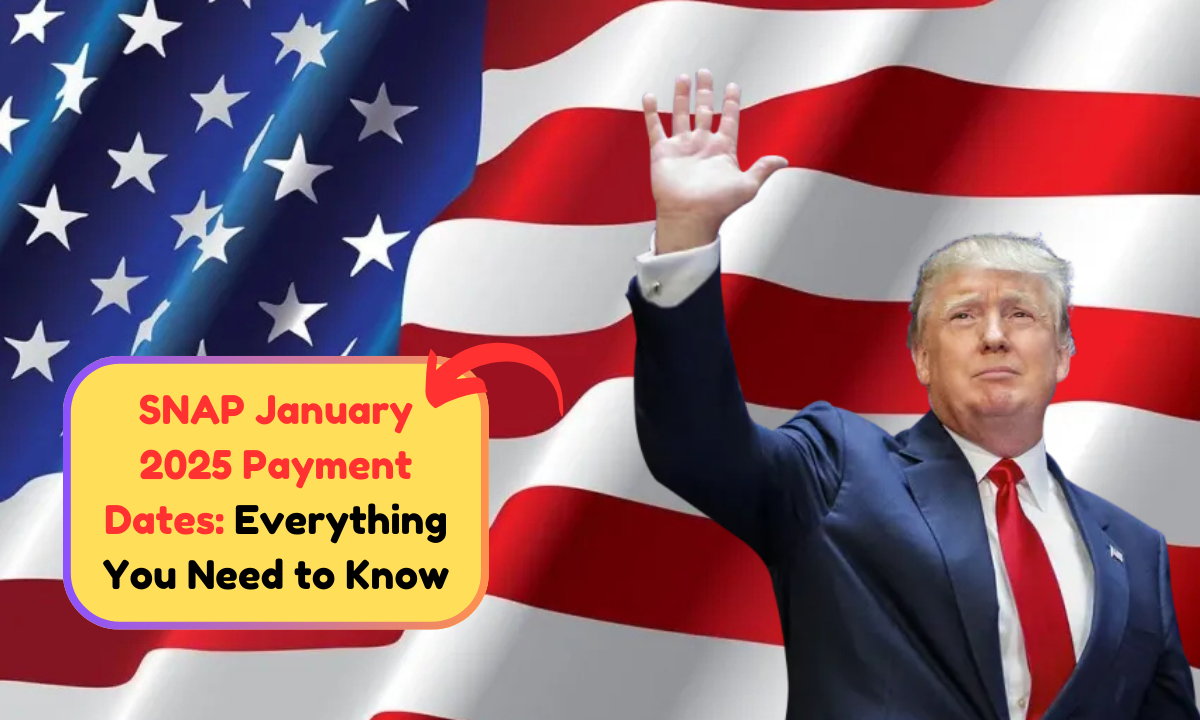 SNAP January 2025 Payment Dates